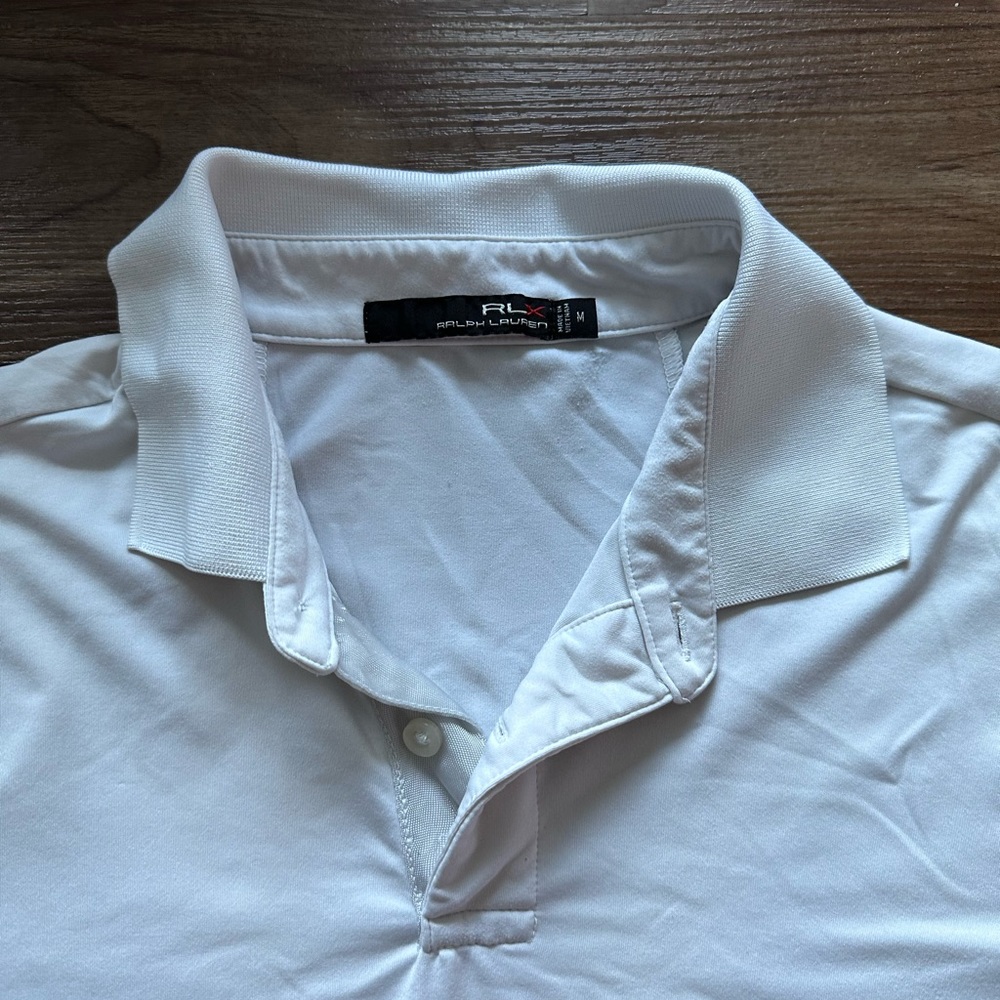White Ralph Lauren Golf Polo